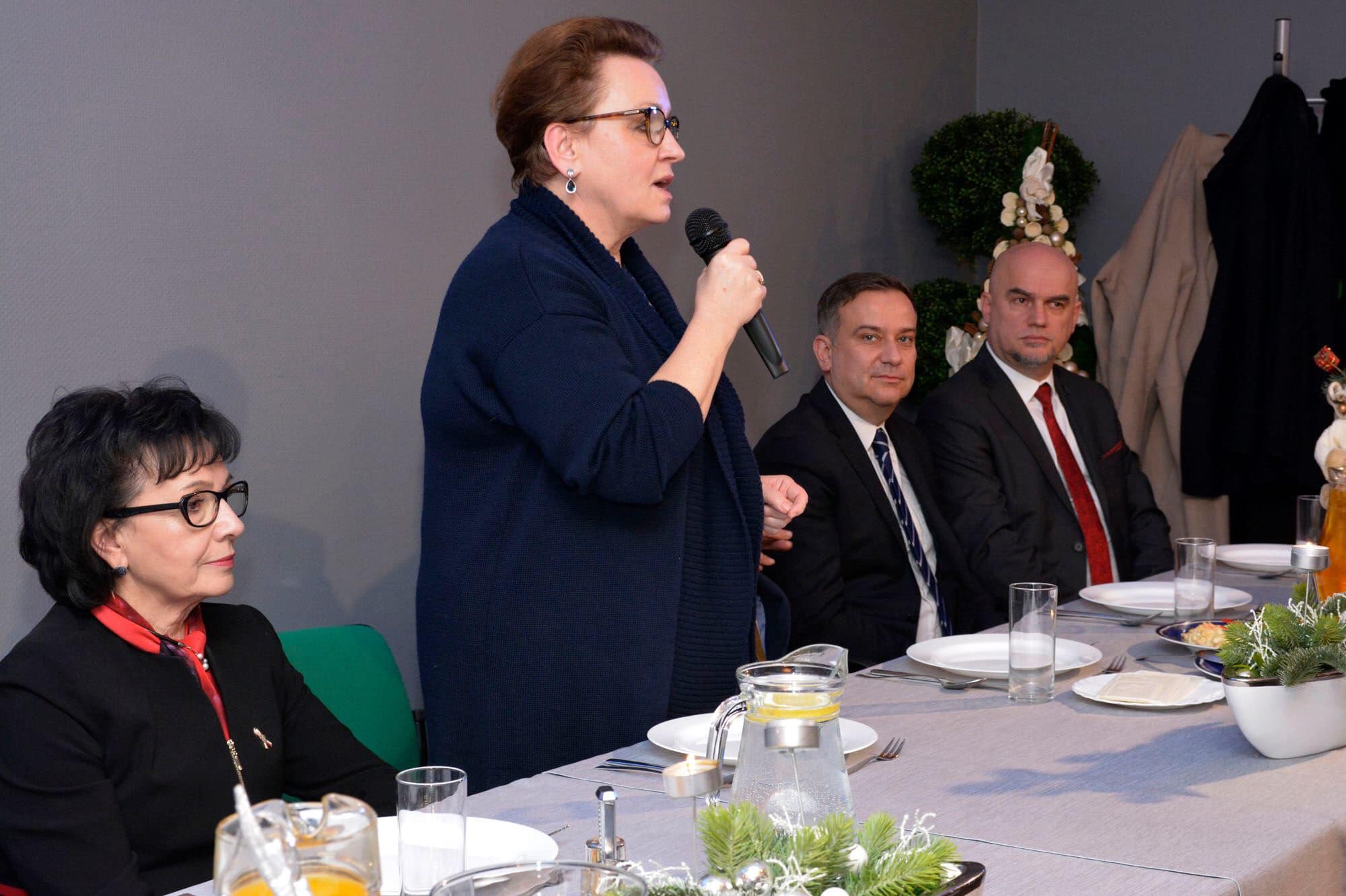 Spotkanie opłatkowe wałbrzyskiego komitetu Prawa i Sprawiedliwości