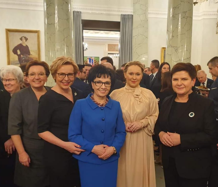 Noworoczne spotkanie parlamentarzystów Prawa i Sprawiedliwości z Prezydentem RP